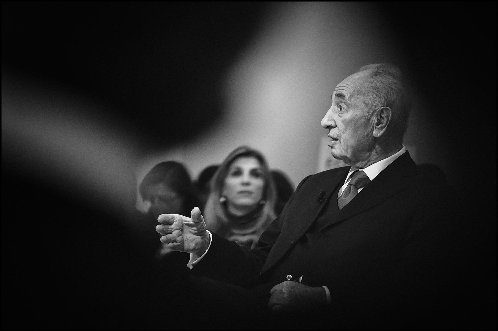 Former president of Israel Shimon Peres